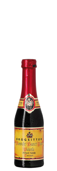 Brogsitter Rotsekt ‘Peterle’ red Sparkling Pinot Noir 200ml piccolo bottle