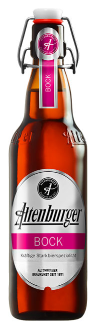 Altenburger Bock German beer in swingtop bottle 500ml