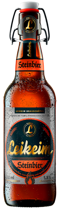 Leikeim Steinbier German stone beer in swingtop bottle 500ml