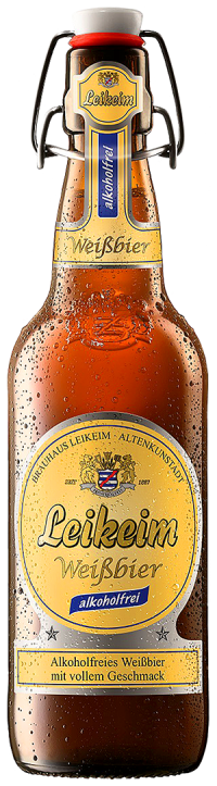Leikeim non-alcoholic Weissbier Wheat beer 500ml swingtop bottle