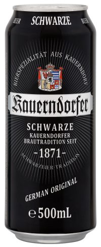 Kauerndorfer Schwarze black beer 500ml can